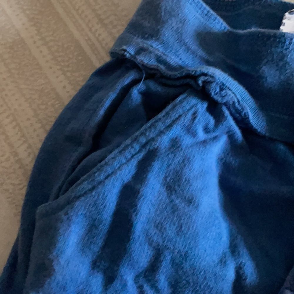Mish Boys Blue Cargo Sweat Drawstring Shorts - Picture 3 of 6